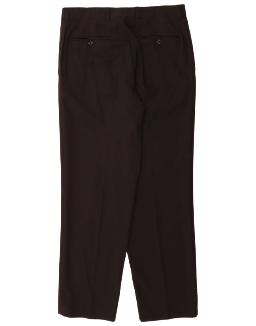 Hugo Boss Herre Lige jakkesæt bukser IT 48 Medium W32 L32 Sort