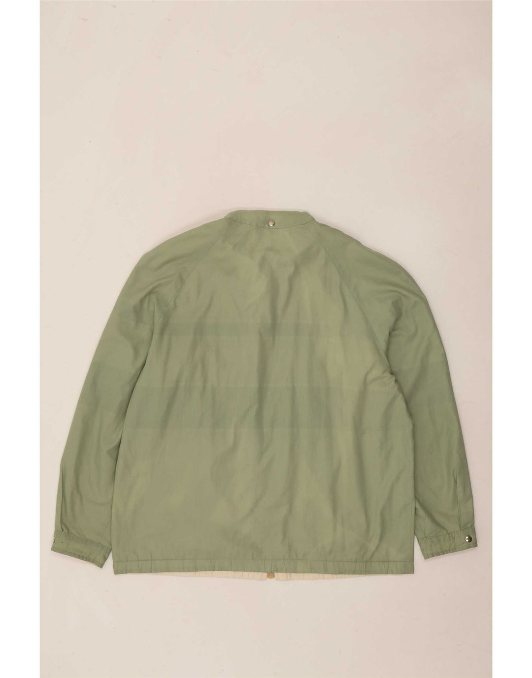 Vintage hættejakke til mænd IT 52 XL Grøn Colourblock