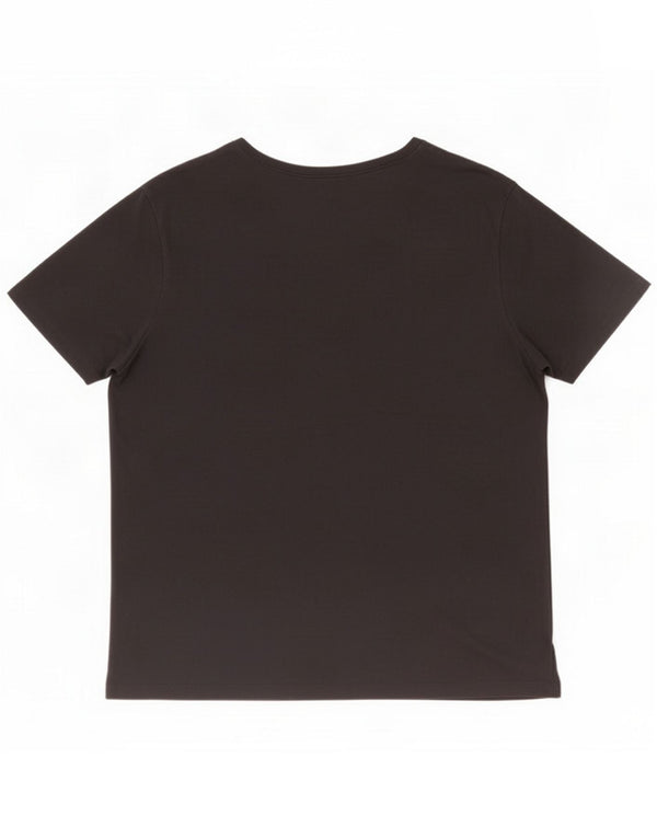 Cos Herre T-Shirt Top XL Sort Bomuld