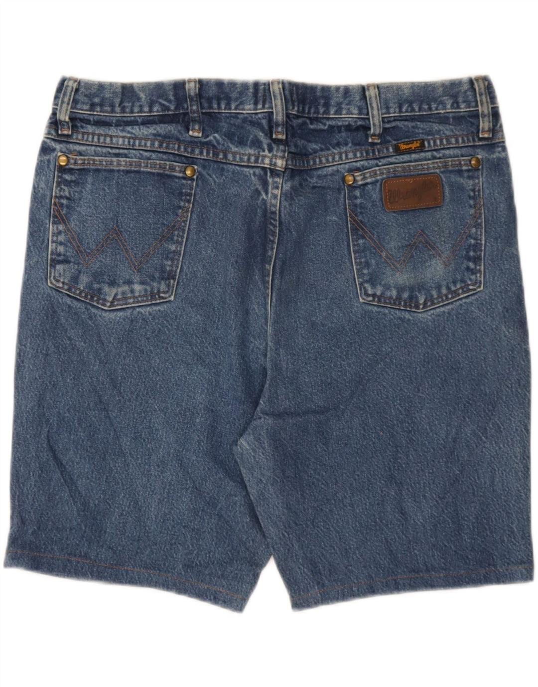 Wrangler Denim Shorts til mænd W38 XL Blå Bomuld