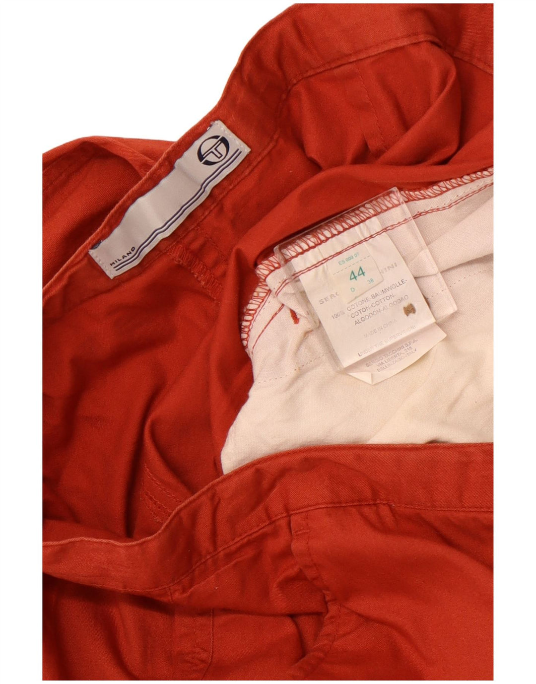 SERGIO TACCHINI Dame Casual Bukser IT 44 Medium W32 L29 Orange