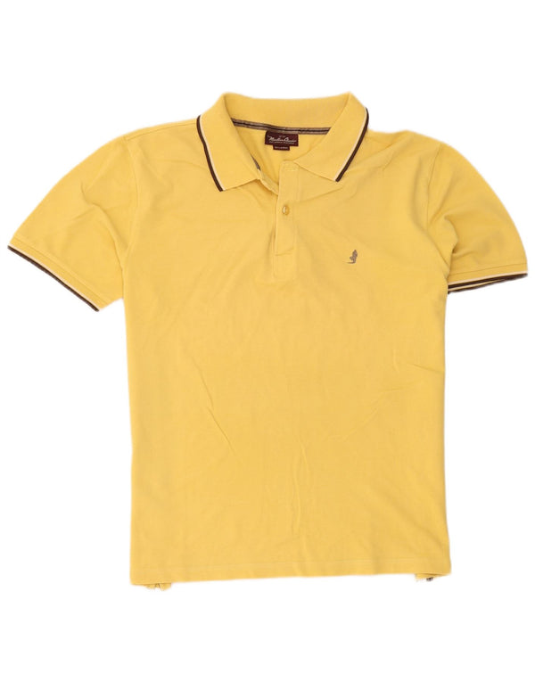 Marlboro Classics Polo Shirt til mænd 2XL Gulstribet