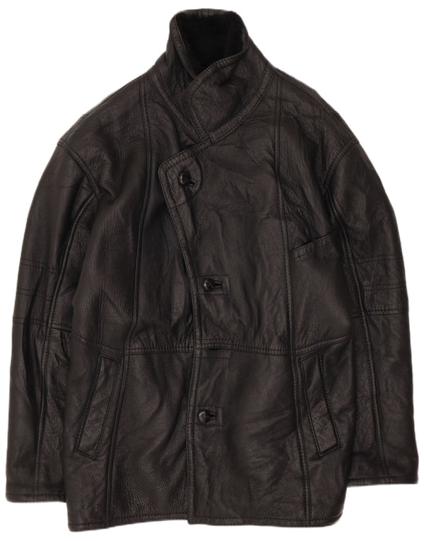 Vintage Herre Shearling Jacket IT 50 Large Black