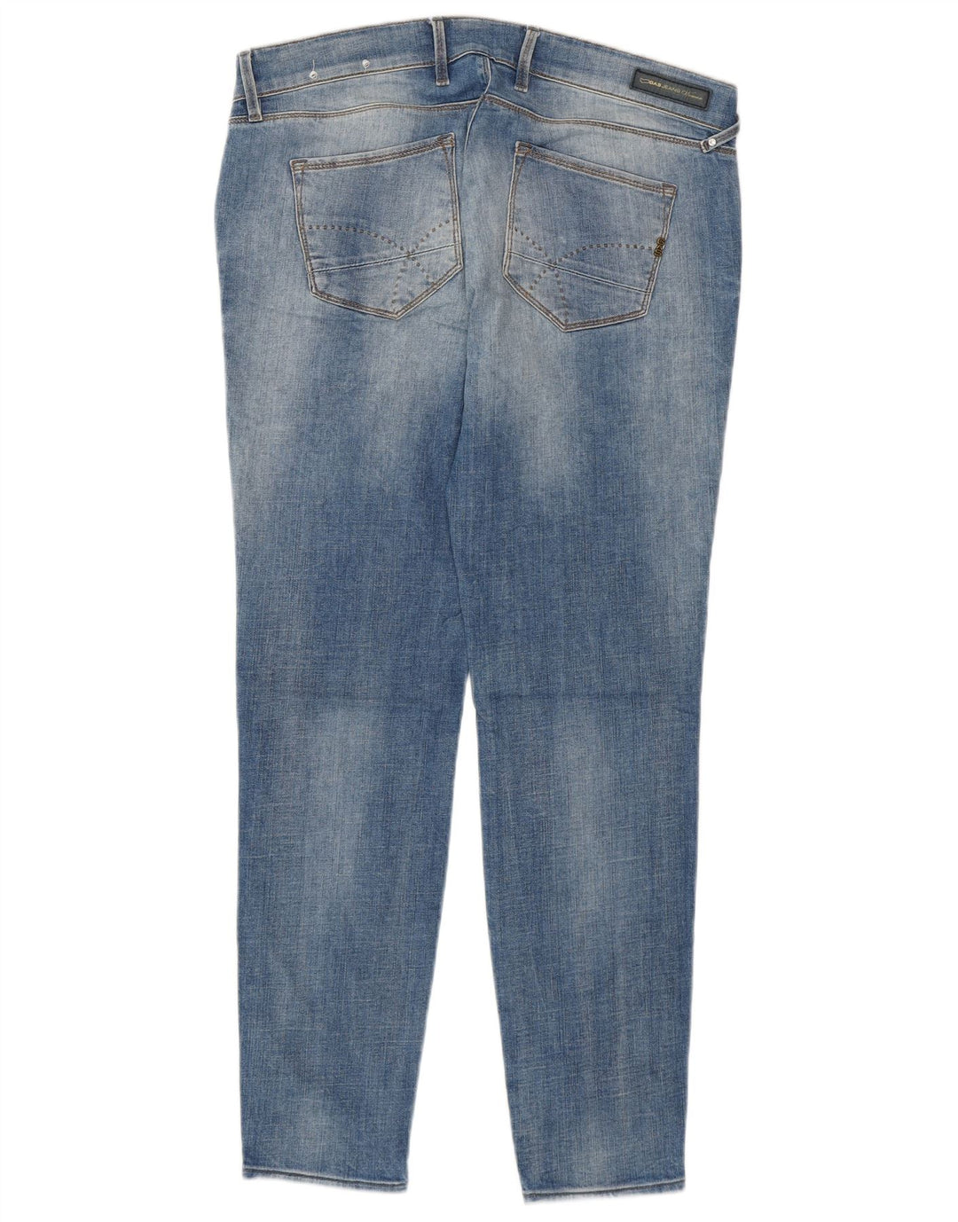 Gas Dame Slim Jeans W32 L28 Blå Bomuld