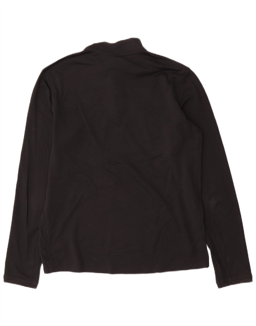 Nike Herre Dri Fit Pullover med lynlås-hals Træningsdragt Top Medium Sort Polyester