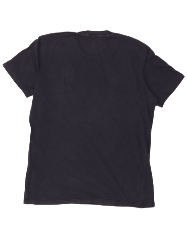 Lee Herre Regular Fit grafisk T-shirt top lille marineblå