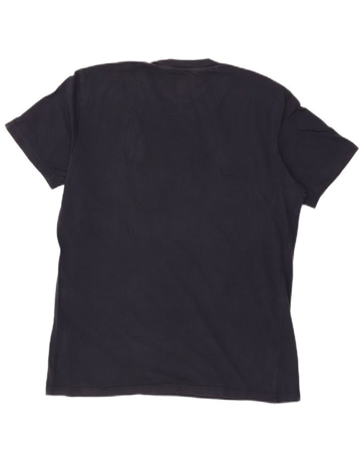 Lee Herre Regular Fit grafisk T-shirt top lille marineblå
