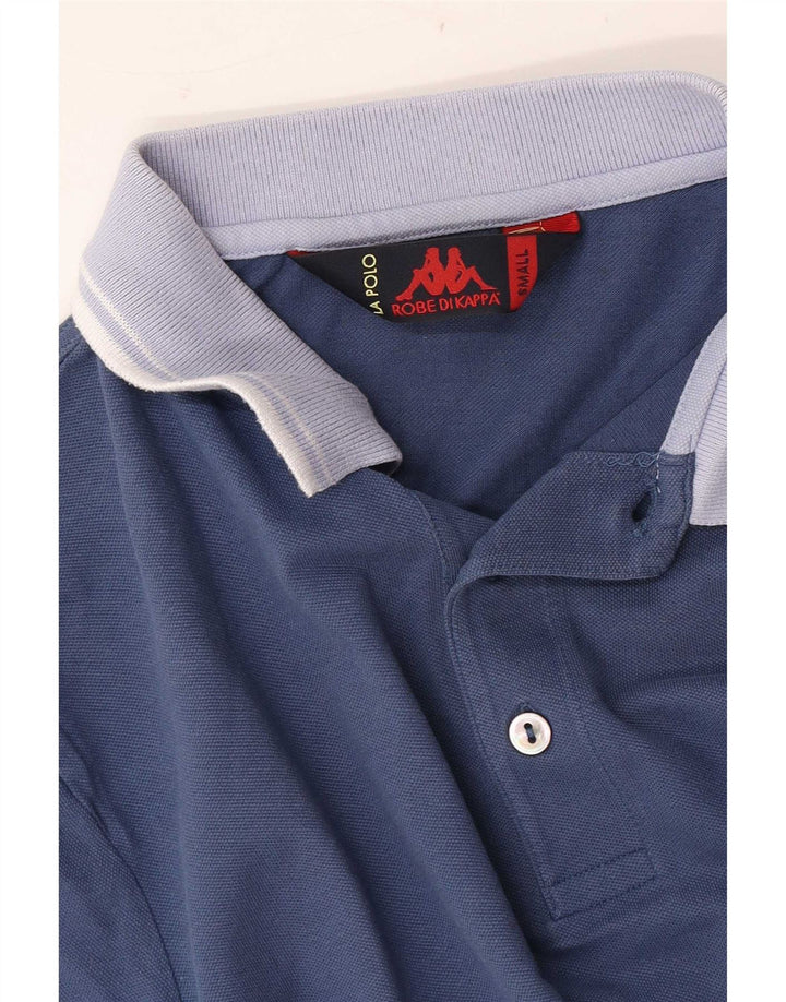 Kappa herre polo shirt lille blå farveblok