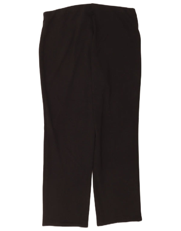 Marks & Spencer Lige fritidsbukser til kvinder UK 14 Large W34 L28 Sort