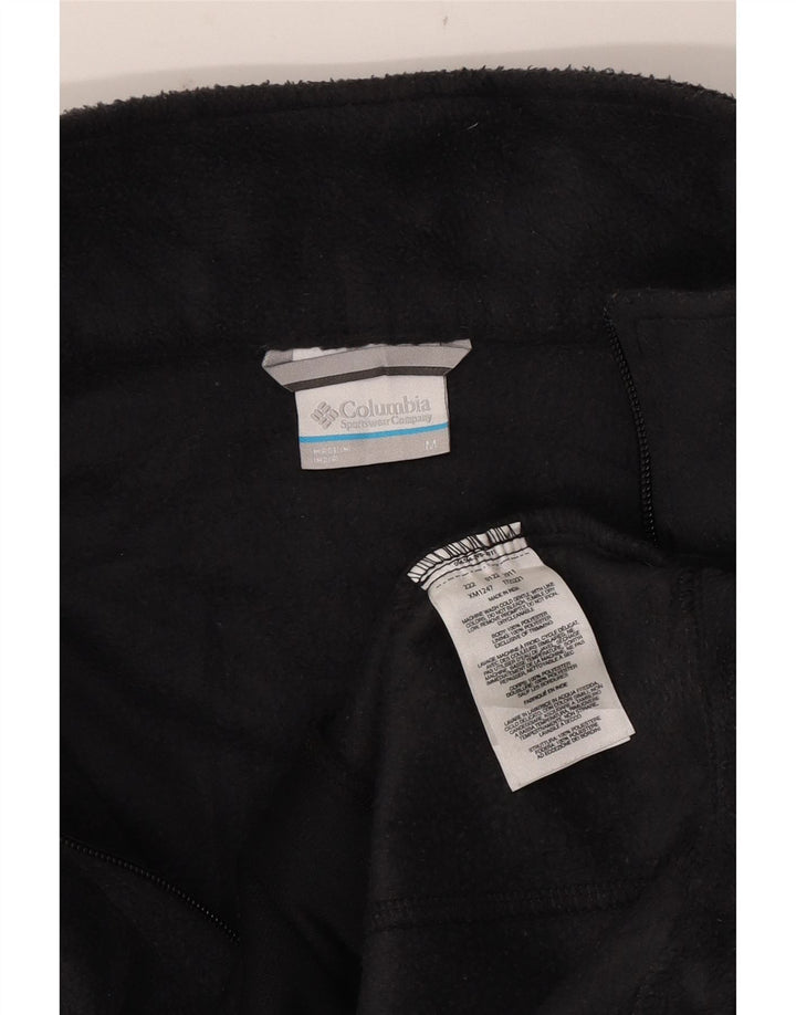 Columbia Herre Fleecejakke UK 38 Medium Sort Polyester