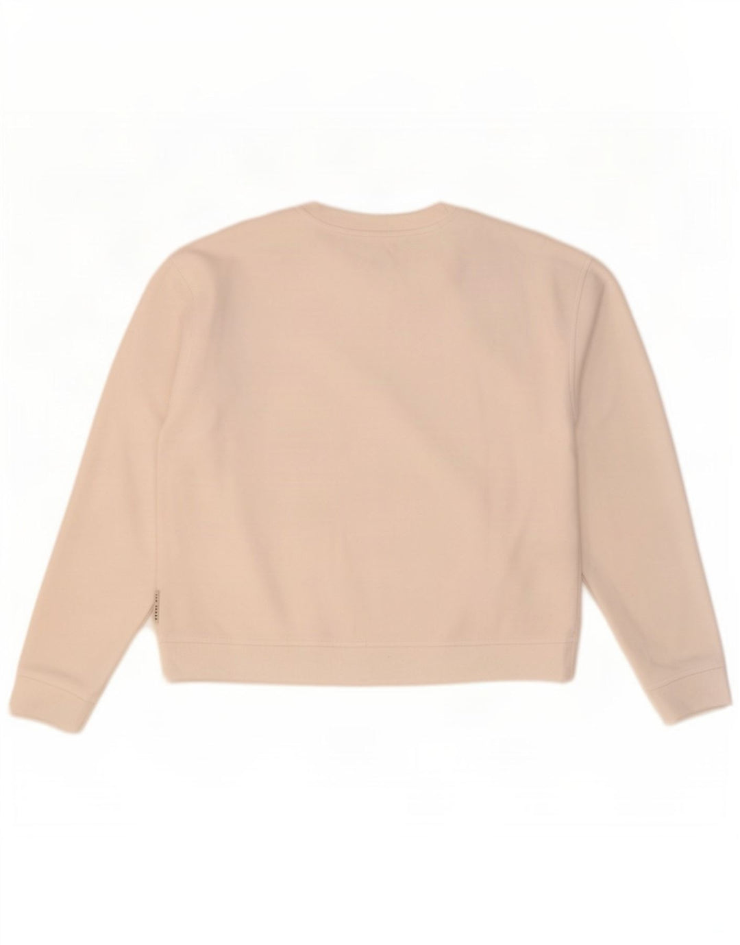 Ted Baker Womens Oversized Sweatshirt Jumper Størrelse 2 Lille hvid polyester