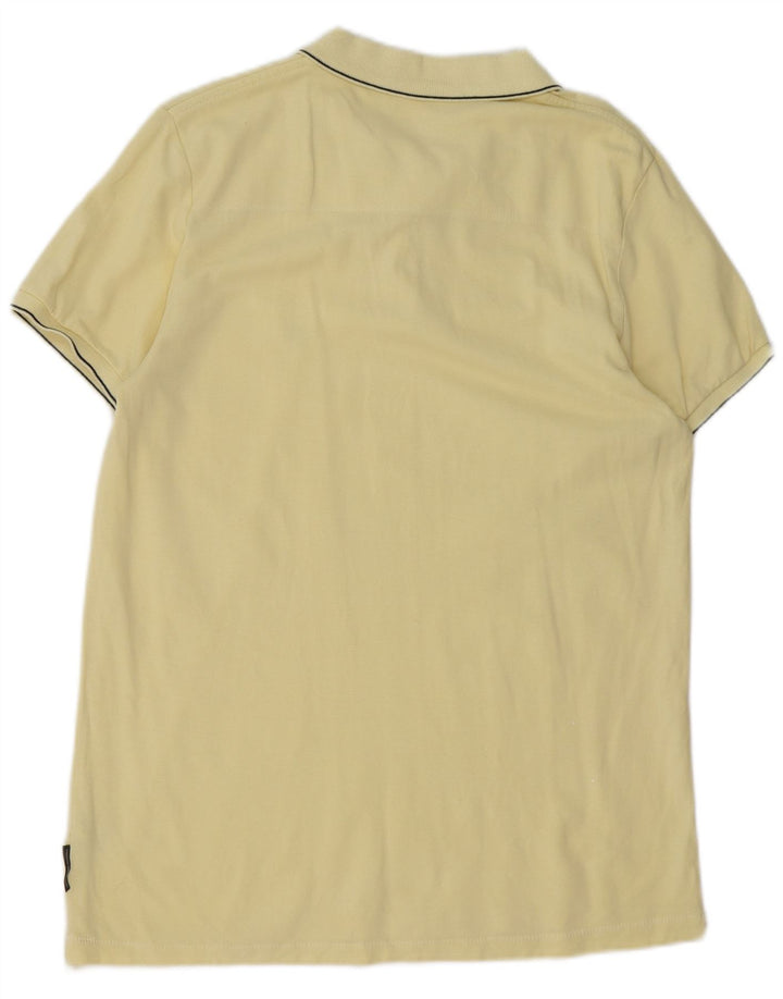 French Connection Herre poloshirt Stor gulstribet bomuld