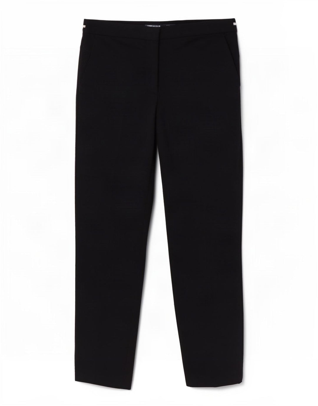 Zara Dame Slim Cropped Trousers Medium W28 L26 Navy Blue