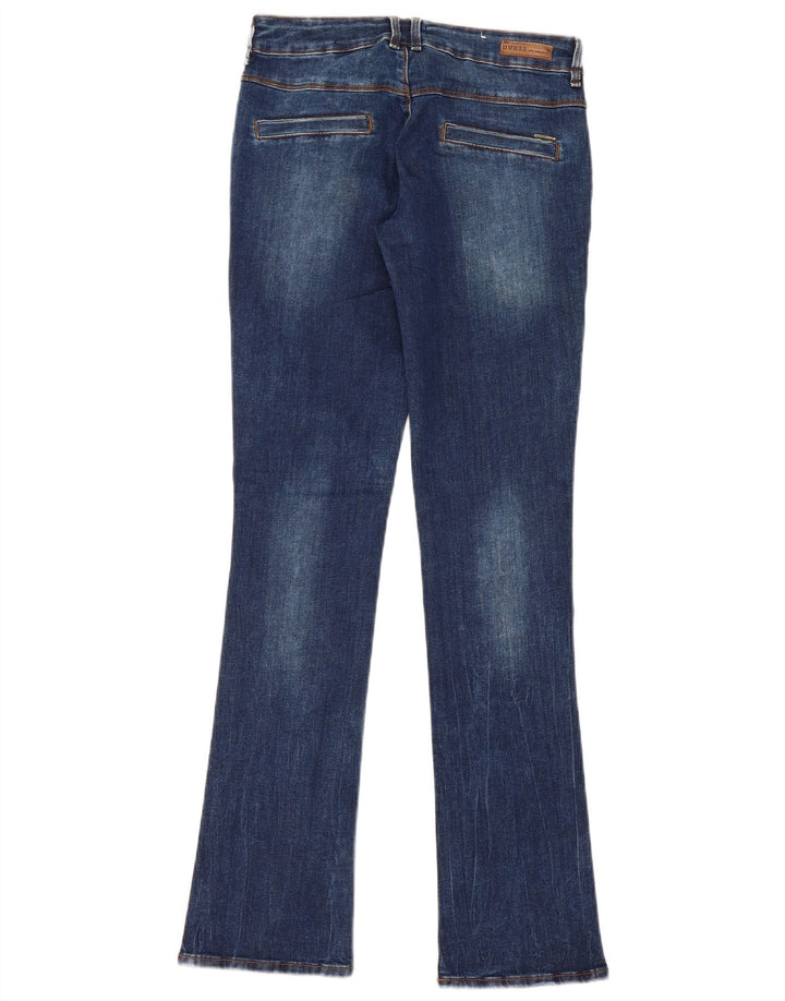 Guess Dame Jade Bootcut Jeans W26 L31 Blå
