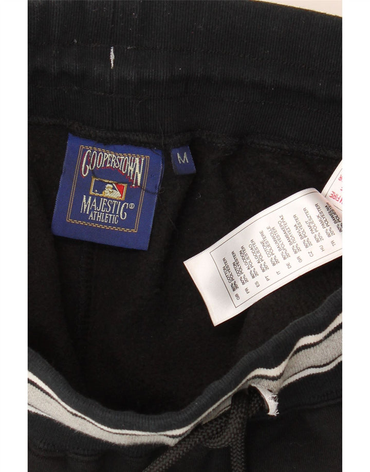 Majestic Womens Tracksuit Bukser Joggers UK 12 Medium Black