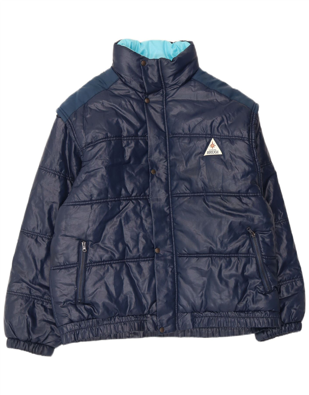 Brugi Polstret Herrejakke UK 42 XL Navy Blue