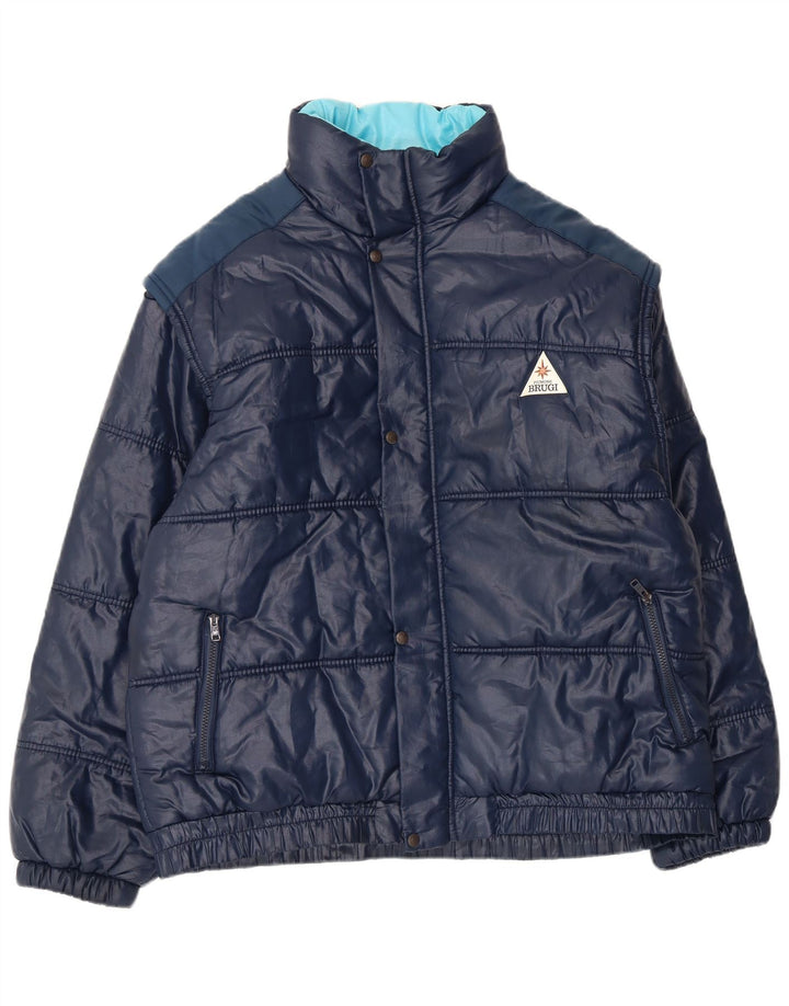 Brugi Polstret Herrejakke UK 42 XL Navy Blue