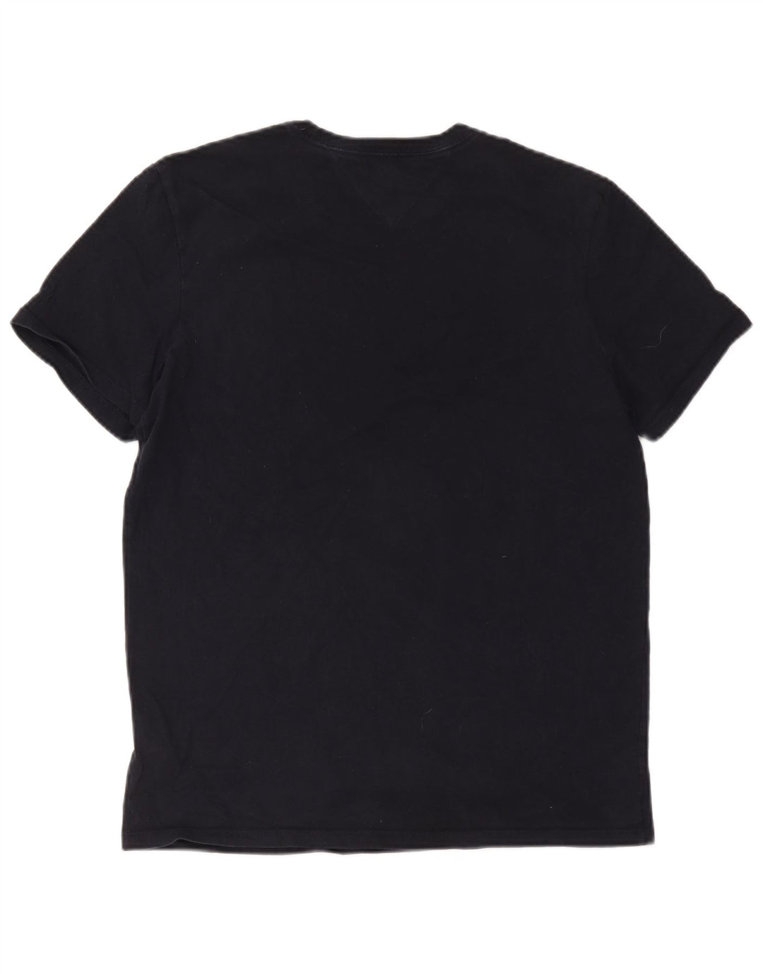 Tommy Hilfiger Herre grafisk T-shirt Top Medium Navyblå Bomuld