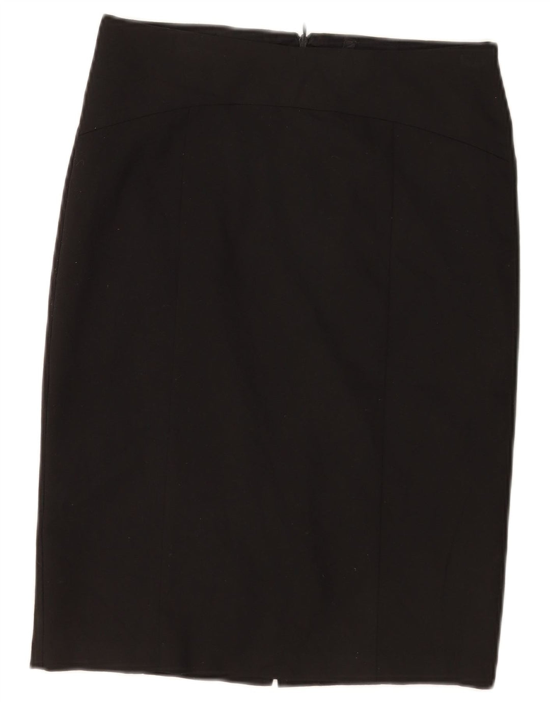 Benetton Womens Pencil Skirt IT 40 Small W30 Black Polyester
