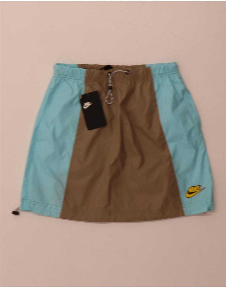 Nike damenederdel UK 6 XS Khaki Colourblock Polyester