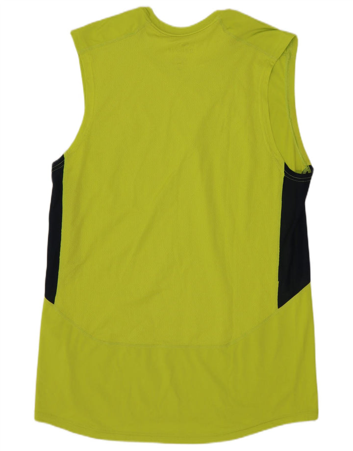 Nike Herre Dri Fit Vest Top Medium Grøn Colourblock