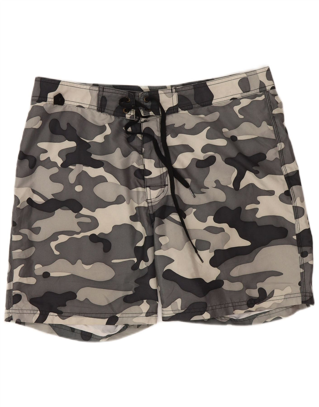 Sundek Herre almindelige badeshorts Stor Grå Camouflage Polyester