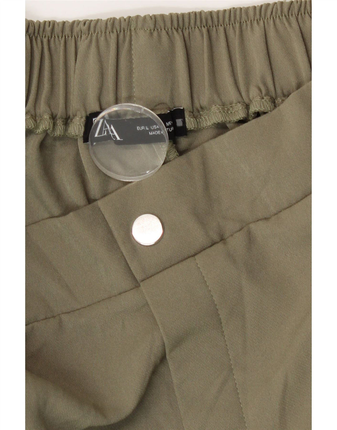 Zara Joggers Cargo Bukser Large W32 L26 Khaki