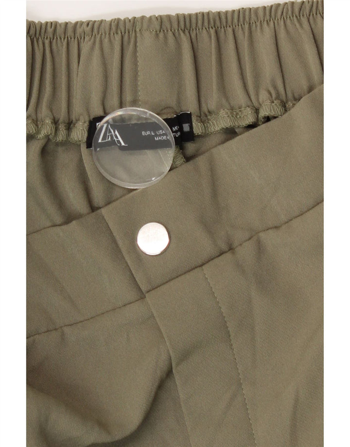 Zara Joggers Cargo Bukser Large W32 L26 Khaki