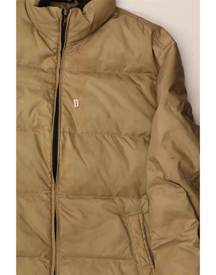 NANGAPARBAT Polstret herrejakke IT 58 4XL Beige Polyester
