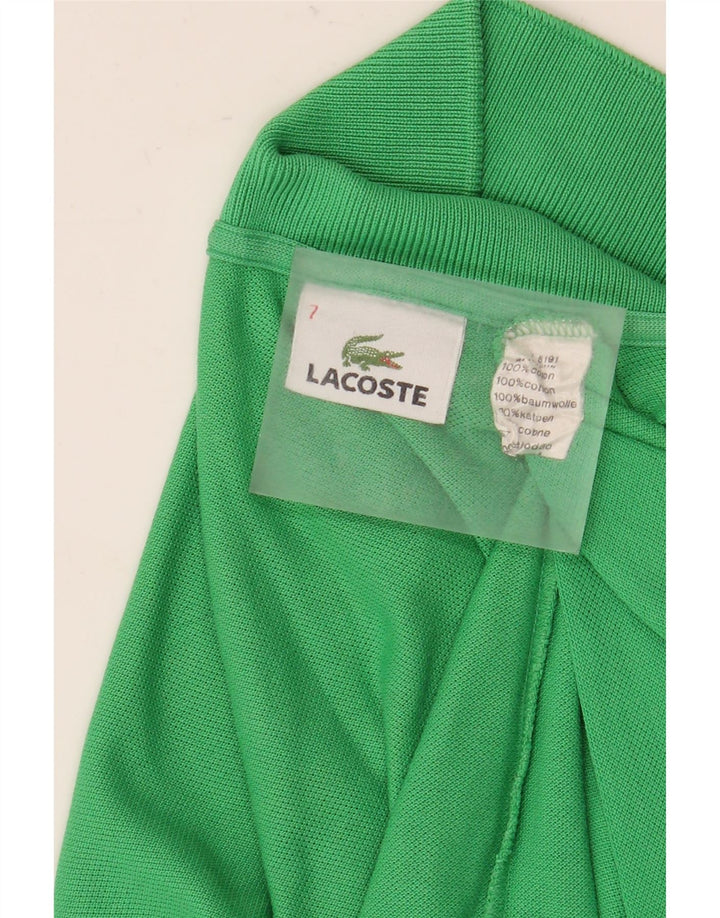 Lacoste Herre Polo Shirt Str. 7 2XL Grøn Bomuld