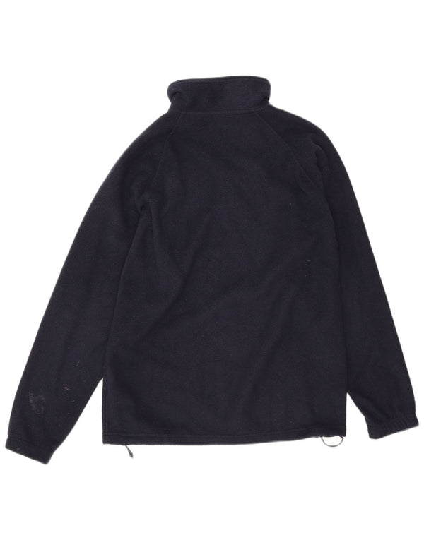 KAPPA Fleece Jumper med lynlås til mænd, lille marineblå polyester