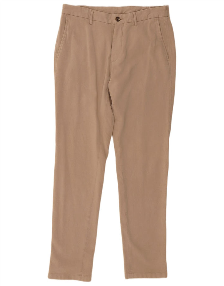 Massimo Dutti Herre Slim Chino Bukser EU 40 Medium W31 L30 Beige