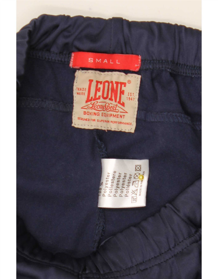 Leone Herre træningsdragt Bukser Joggers Small Navy Blue Polyester