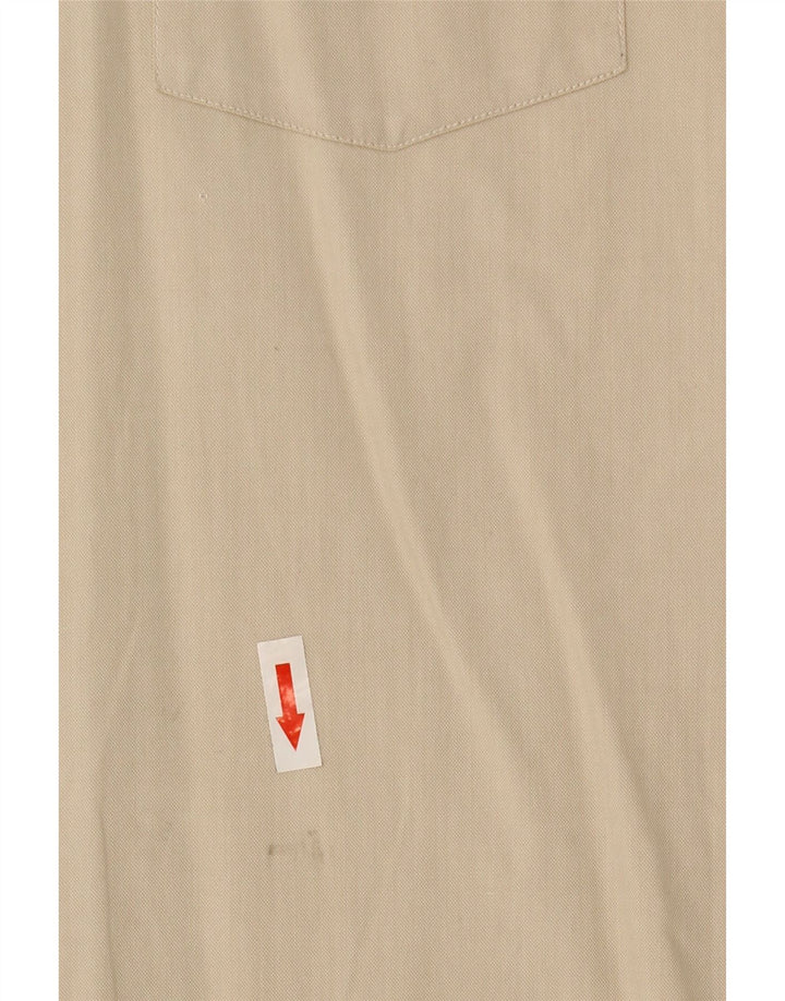 Burberry herreskjorte XL beige bomuld