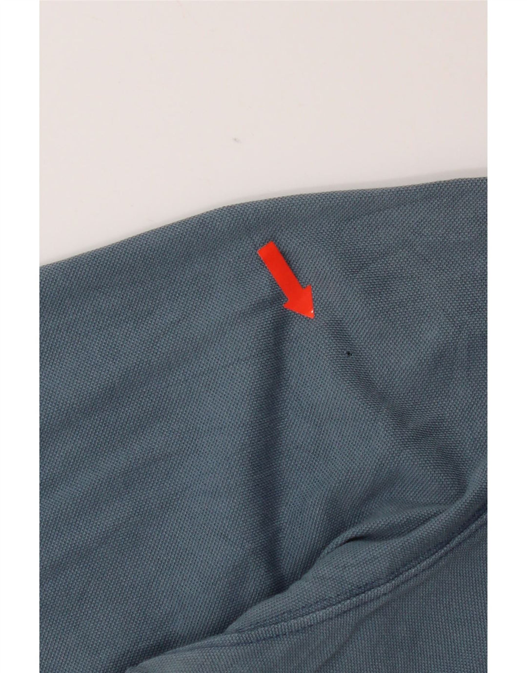 Massimo Dutti Langærmet herre poloshirt XL blå bomuld