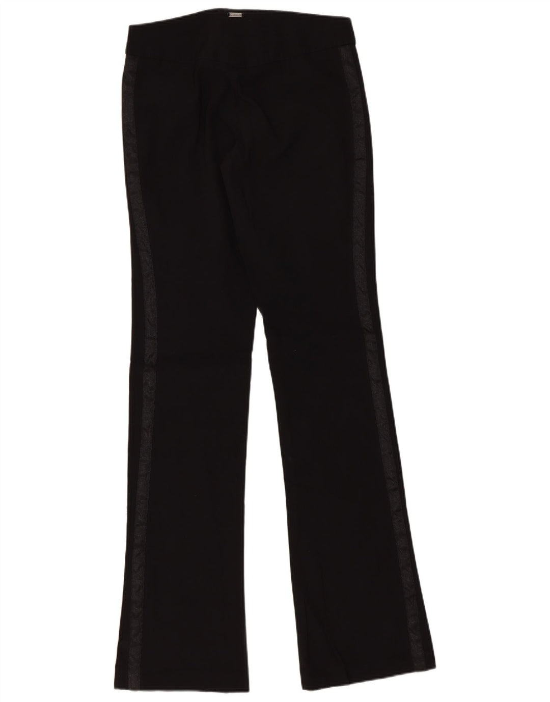 Guess Dame Bootcut Casual Bukser W24 L32 Sort Colourblock Rayon