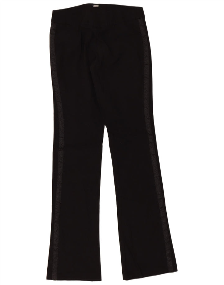 Guess Dame Bootcut Casual Bukser W24 L32 Sort Colourblock Rayon