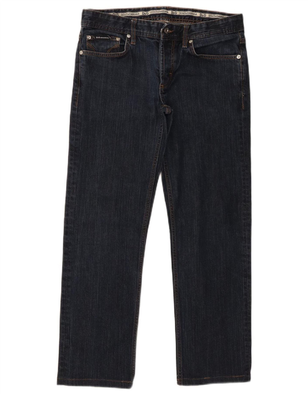 Dolce & Gabbana Straight Jeans til mænd W33 L28 Marineblå