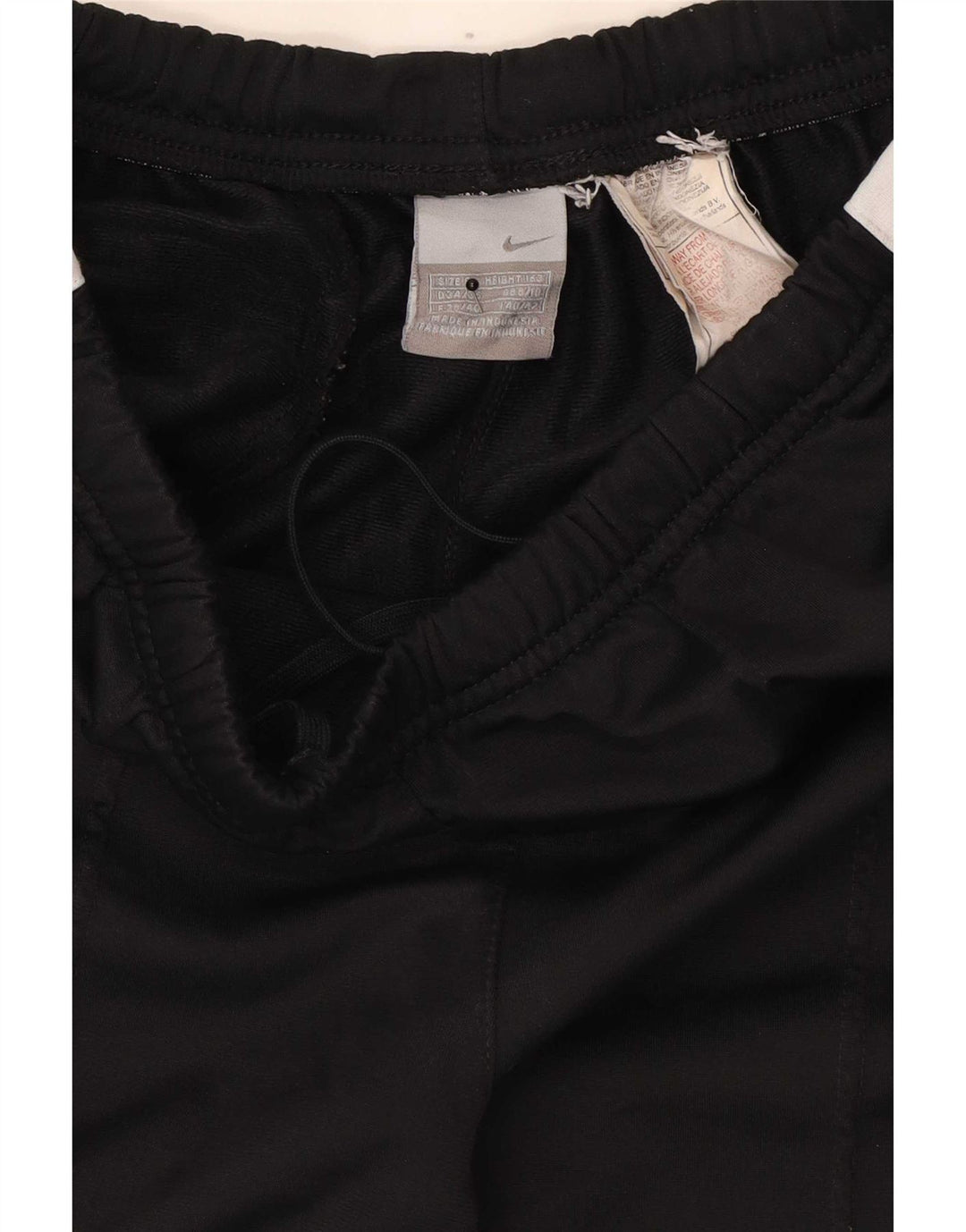 Nike fuld træningsdragt til kvinder UK 8/10 Small Black Colourblock Polyester