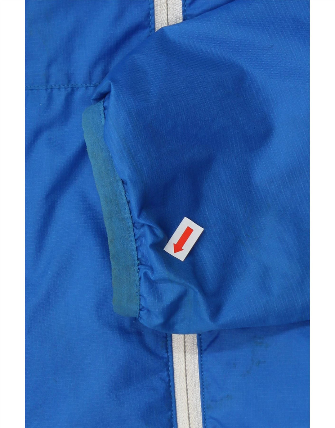 PUMA Mens Hooded Rain Jacket UK 40 Large Blue Polyester Vintage Puma and Second-Hand Puma from Messina Hembry 
