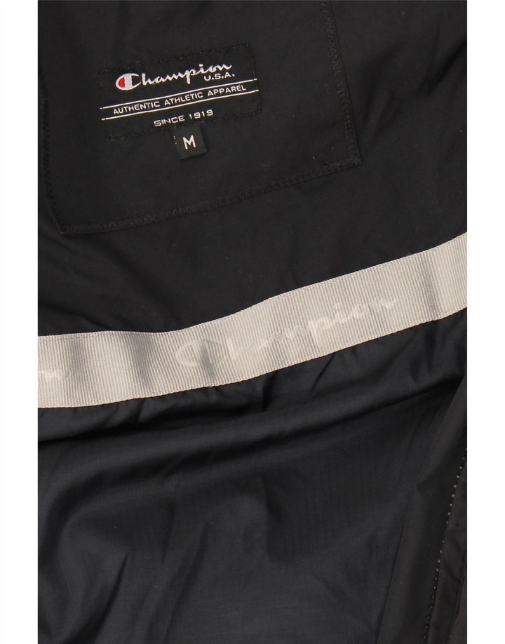 Champion Herre Hooded Padded Coat UK 38 Medium Black