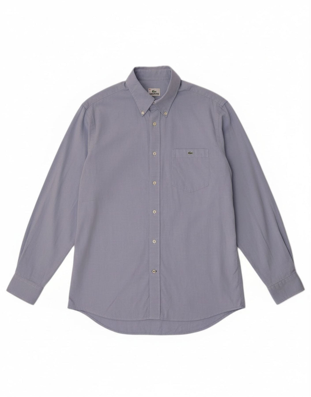 Lacoste Herreskjorte str. 40 Medium Blue Cotton