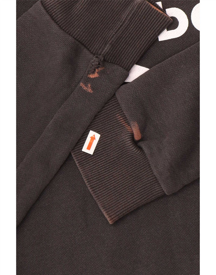 Reebok Herre grafisk sweatshirt Jumper XS Grå bomuld