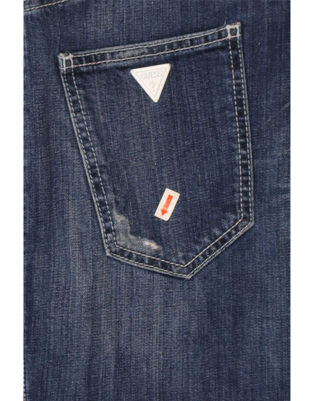 Guess denimnederdel til kvinder W28 Medium Blue