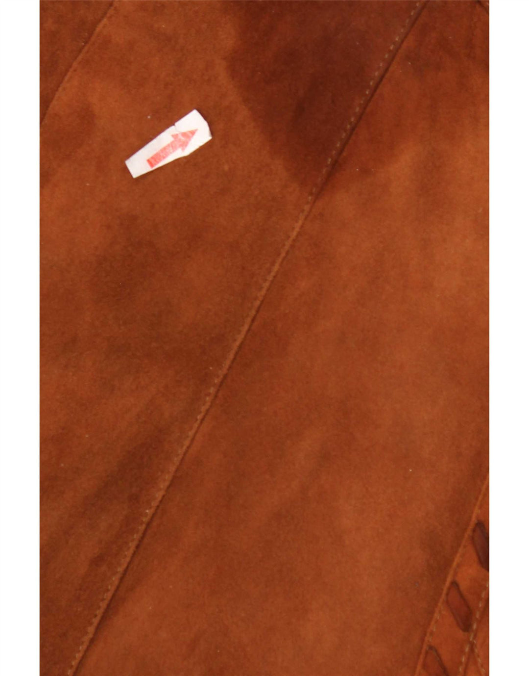 Vintage Dame Loose Fit Shearling Coat IT 44 Medium Brun