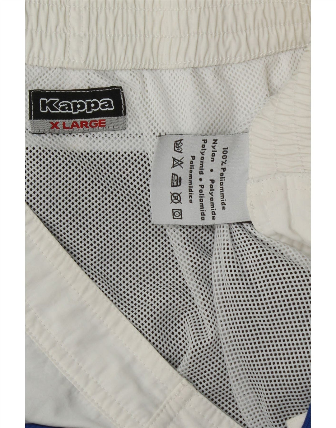 Kappa Badeshorts til mænd XL Sort Colourblock Polyamid