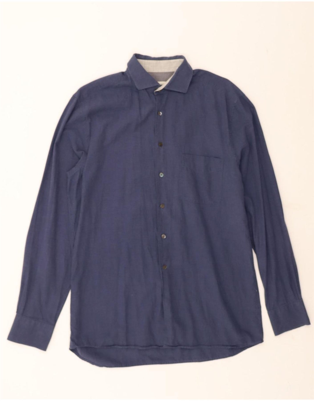 GANT Mens Shirt Medium Blue Cotton Vintage Gant and Second-Hand Gant from Messina Hembry 