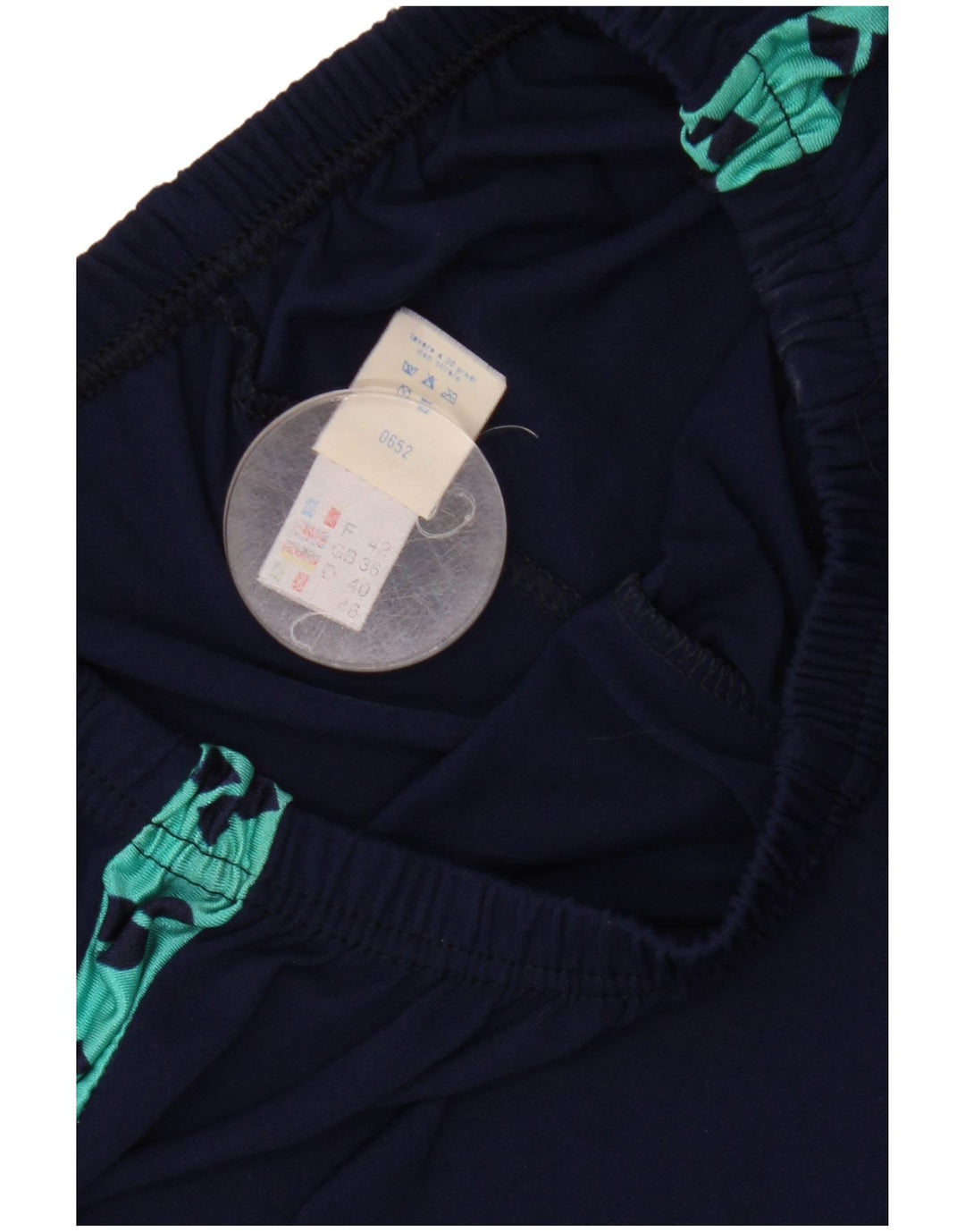 Arena Dame Grafiske Leggings IT 46 Large Navy Blue Colourblock Polyamid