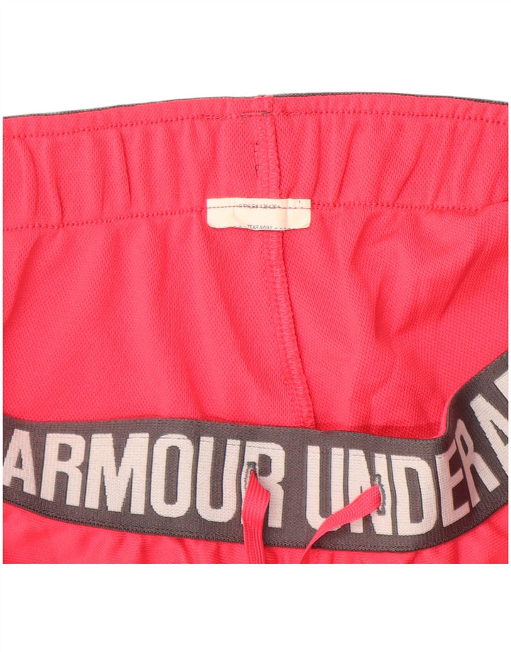 Under Armour Graphic Sports Shorts til kvinder UK 10 Small Pink