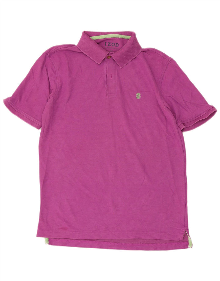 IZOD Polo skjorte til mænd Lille lilla
